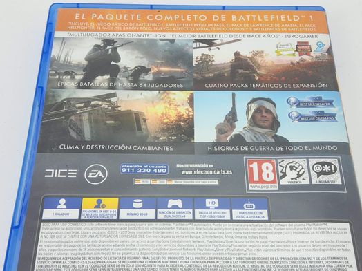 battlefield 1 ps4