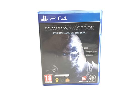 la tierra media sombras de mordor goty ps4