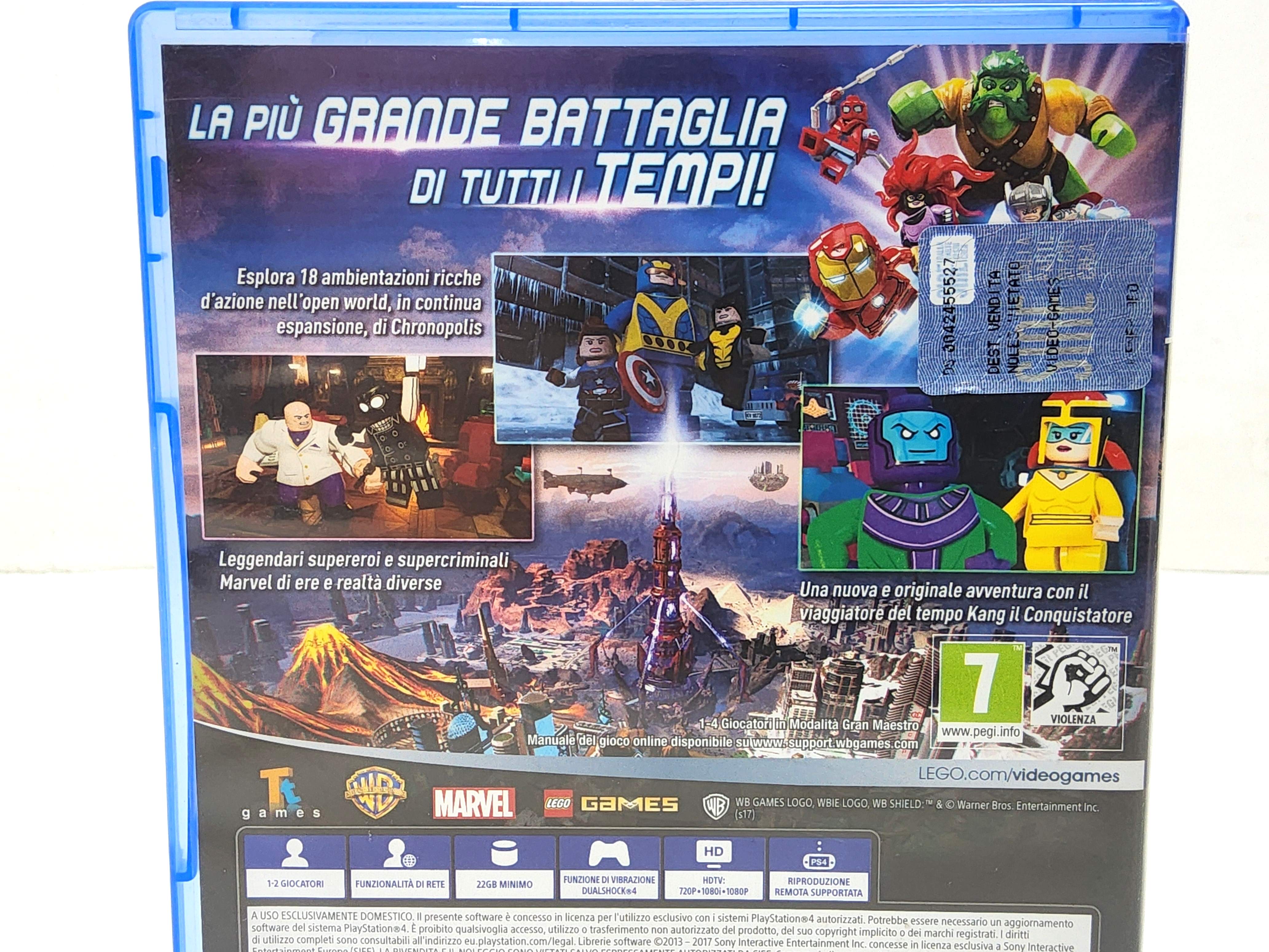 Ps4 Game Lego Marvel Playstation Playstation Lego Marvel Super