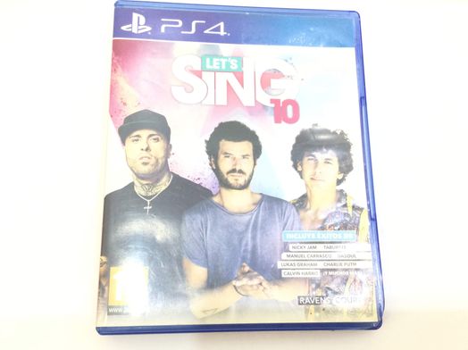 lets sing 10 ps4