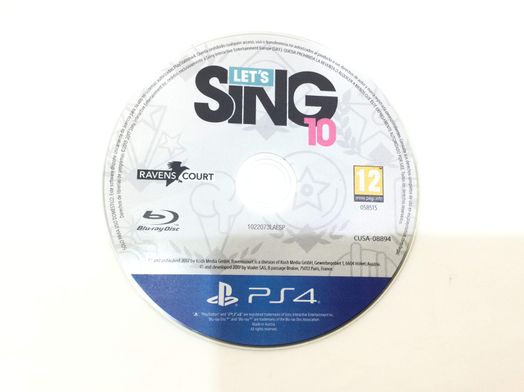 lets sing 10 ps4