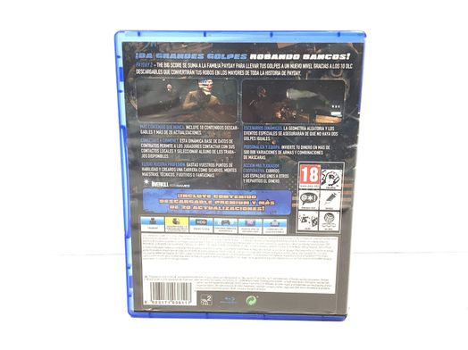 payday 2 the big score ps4