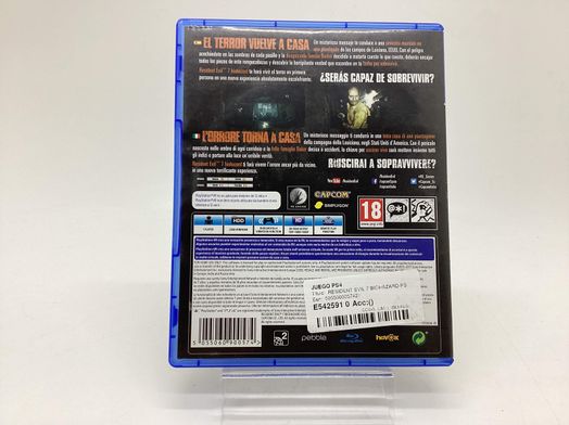 resident evil 7 biohazard ps4