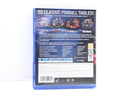 the pinball arcade ps4