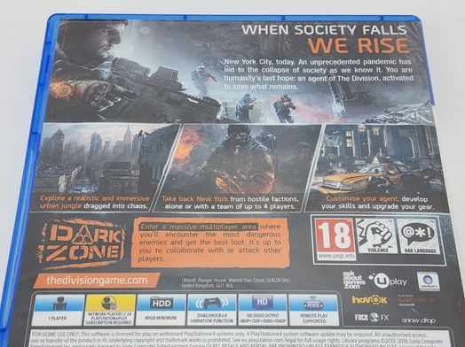tom clancys the division ps4