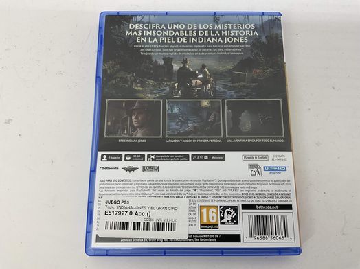 indiana jones y el gran circulo ps5