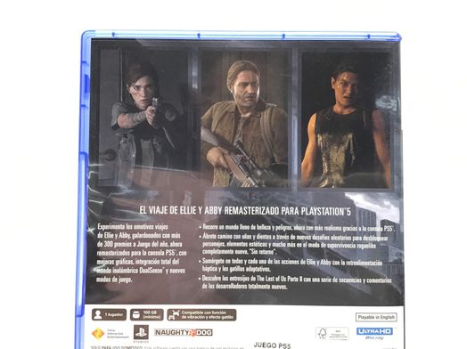 the last of us part ii remastered ps5