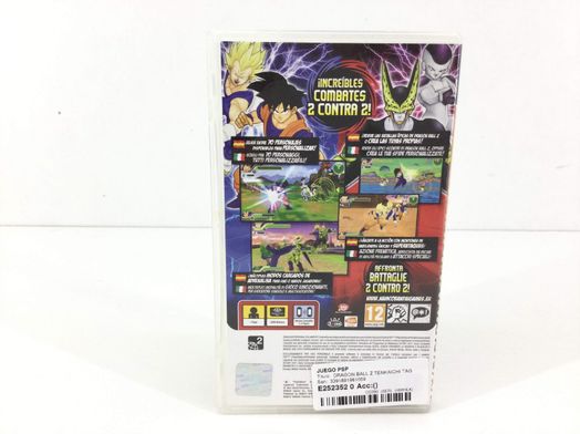 dragon ball z tenkaichi tag team psp
