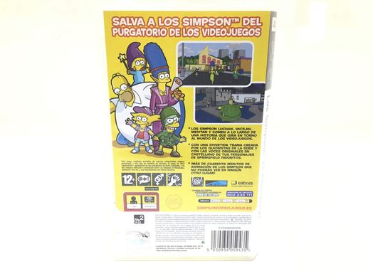 los simpson el videojuego psp