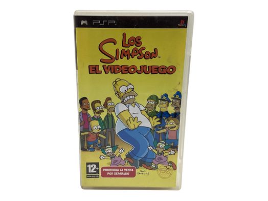 los simpson el videojuego psp