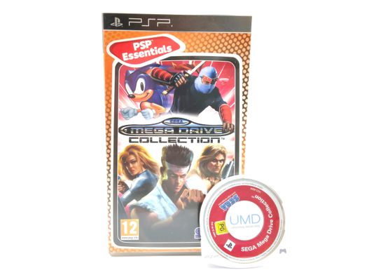 sega megadrive collection psp