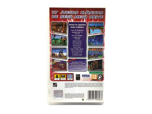 sega megadrive collection psp