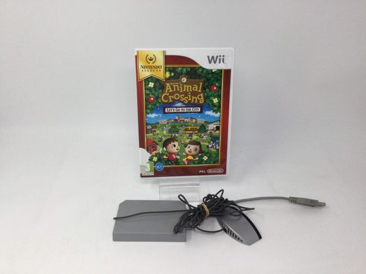 animal crossing lets go to the city wii