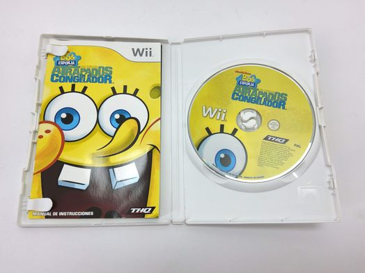 bob esponja atrapado en el congelador wii