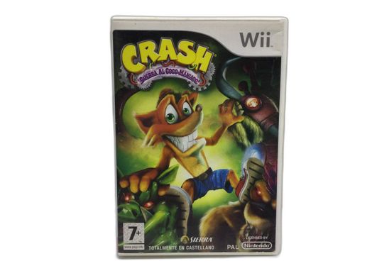 crash guerra al coco maniaco! wii