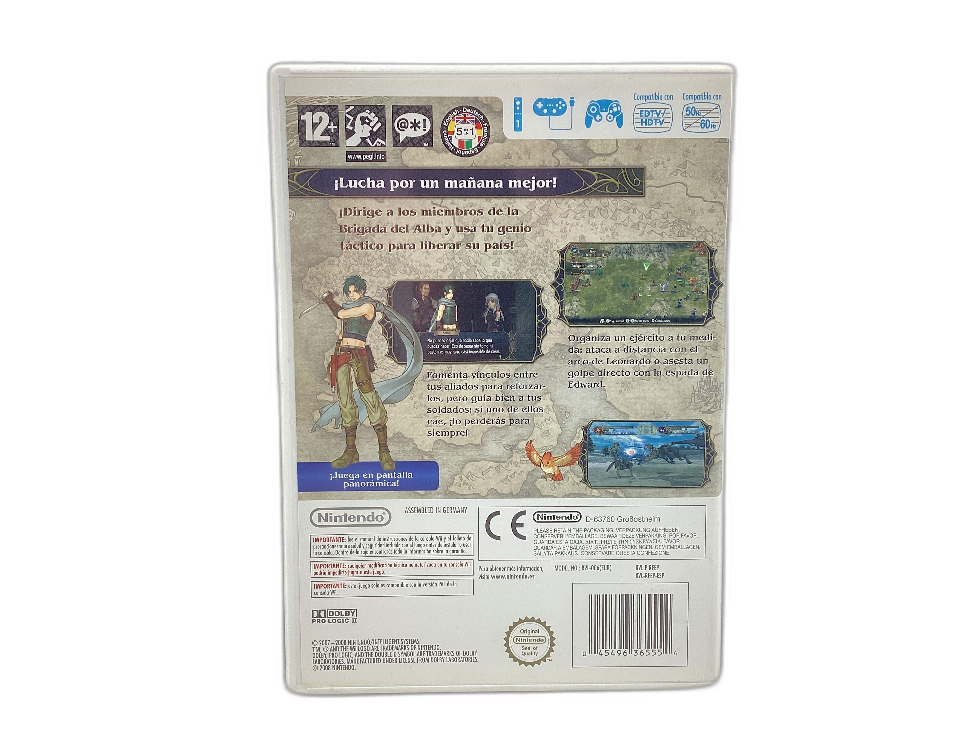 Emblem Nintendo wii Juegos Fire emblem radiant dawn wii de segunda mano | Cash ...