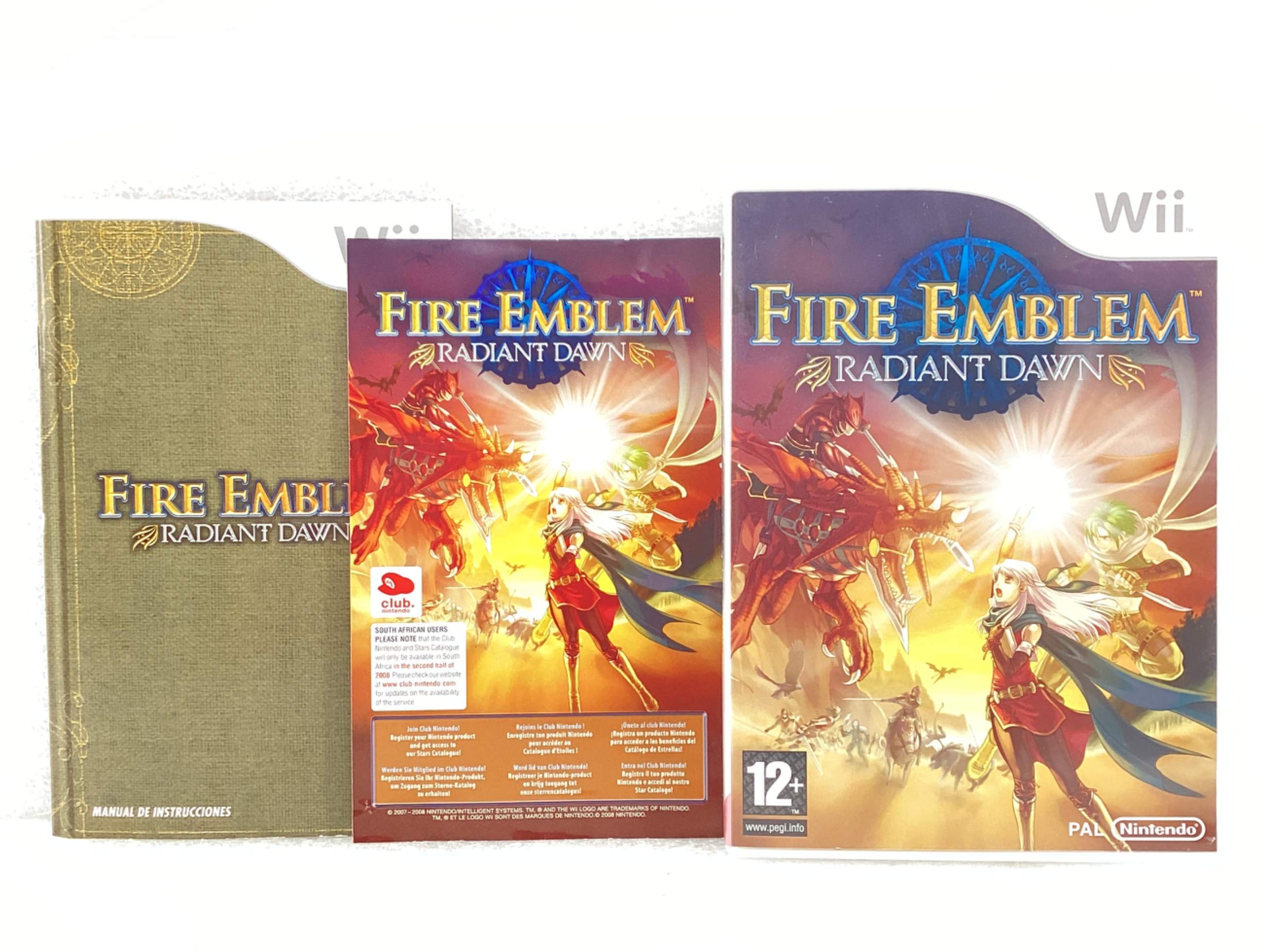 Emblem Nintendo wii Juegos Fire emblem radiant dawn wii de segunda mano | Cash ...