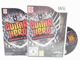guitar hero warrios of rock wii