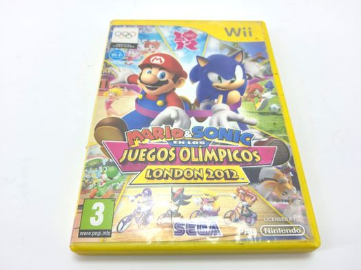 mario & sonic en los juegos olimpicos londres 2012 wii