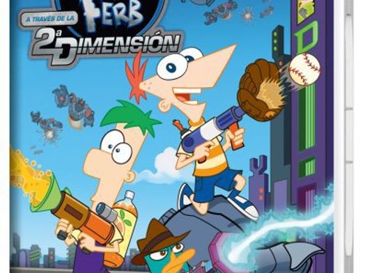 phineas & ferb en la segunda dimension wii