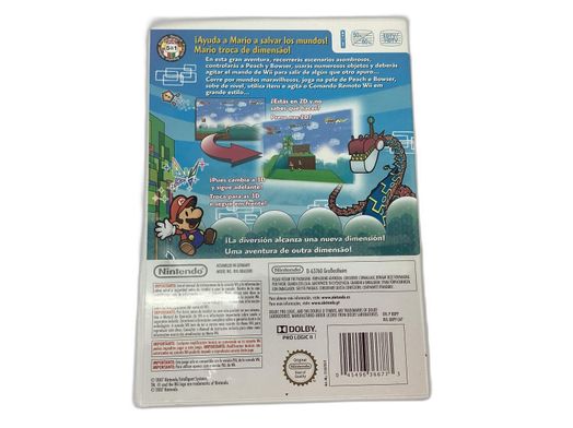 super paper mario wii