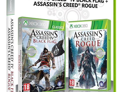 compil assassins creed iv black flag + rogue x360