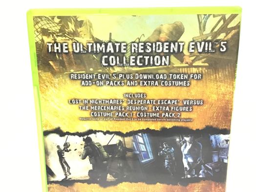 resident evil 5 gold edtion x360