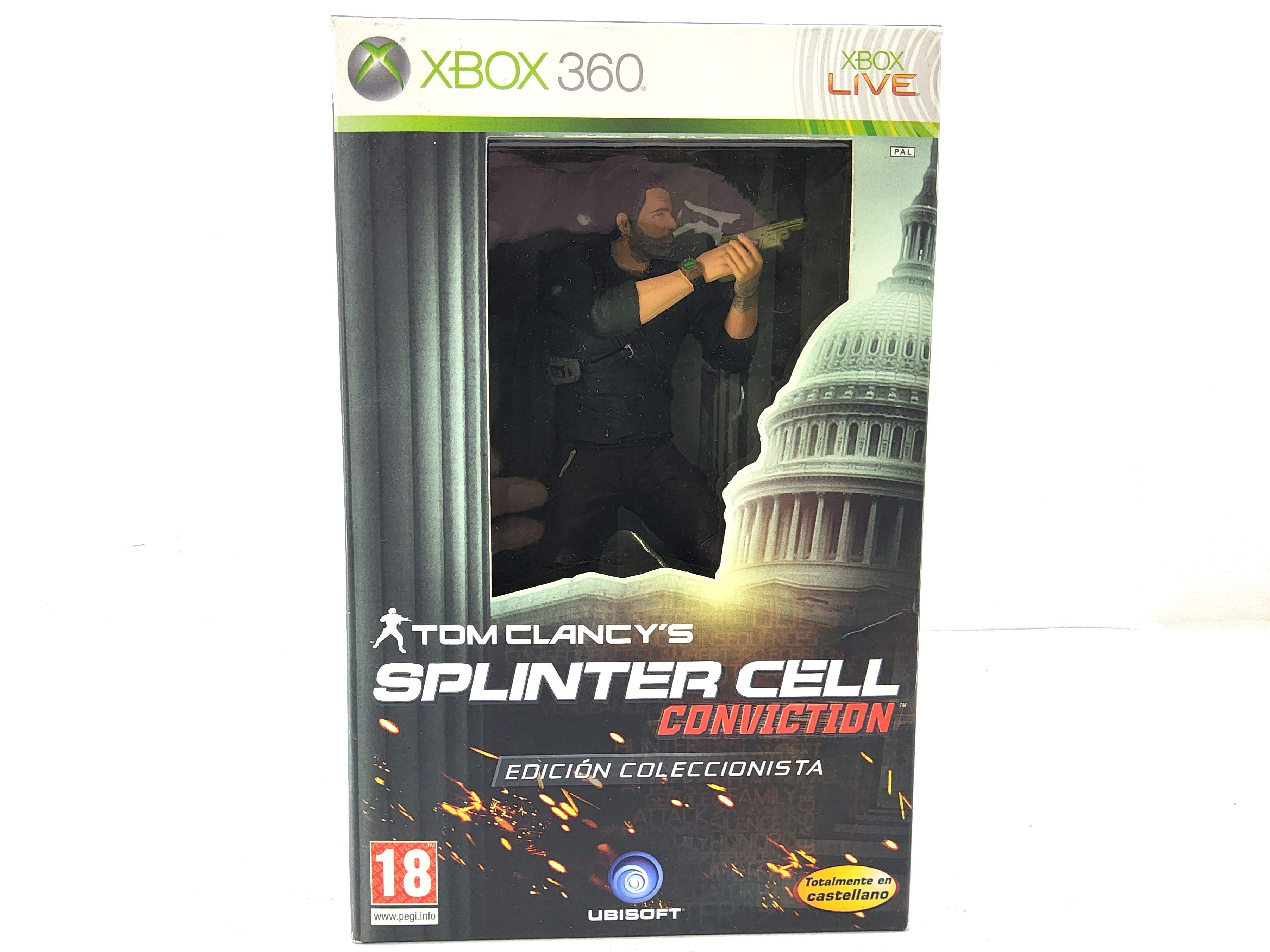 Xbox 360 Juegos Tom clancys splinter cell conviction collector x360 de ...