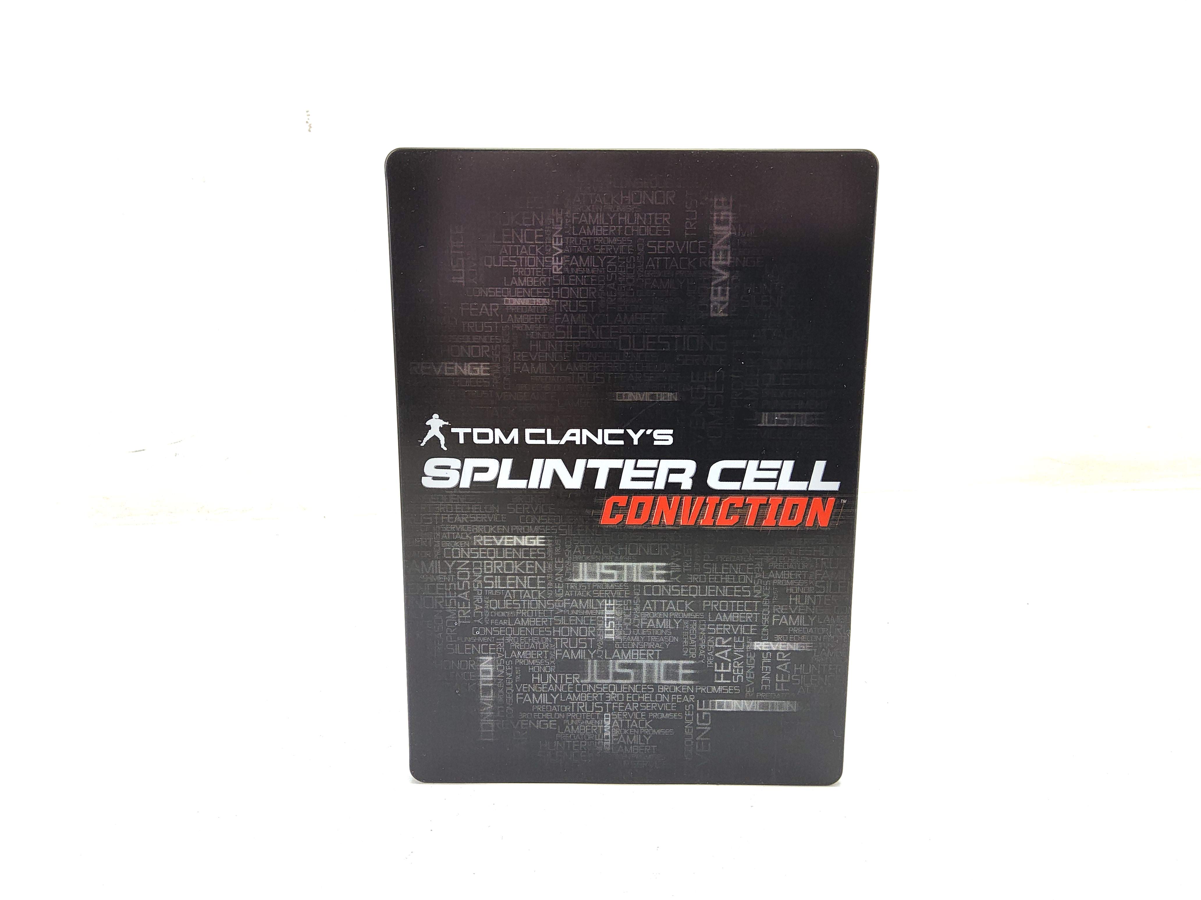 Xbox 360 Juegos Tom clancys splinter cell conviction collector x360 de ...