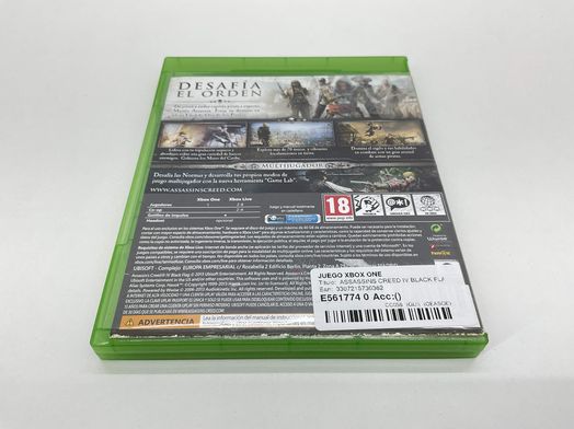 assassins creed iv black flag xboxone