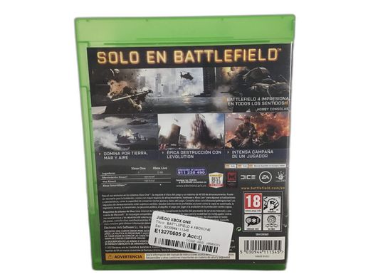battlefield 4 xboxone