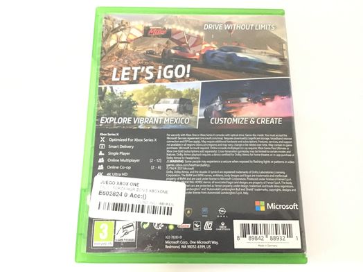 forza horizon 5 xboxone