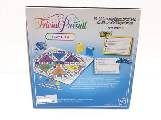 juegos de mesa hasbro trivial pursuit familia