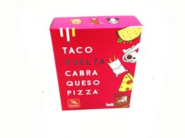 jogos mesa ludico taco vuelta cabra queso pizza