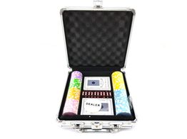 juegos de mesa texas hold'em poker chip set 100 pcs