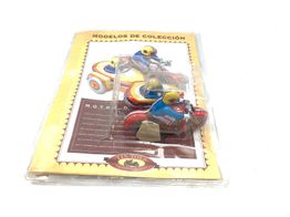 juguete antiguo tin toys moto de hojalata colecci&oacute;n
