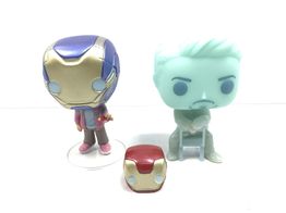 juguete cine y tv funko funko pop! marvel avengers endgame morgan stark & tony stark glows in the dark special edition (pack 2)
