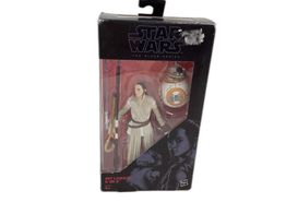 juguete cine y tv hasbro the black series rey (jakku) & bb-8 #02