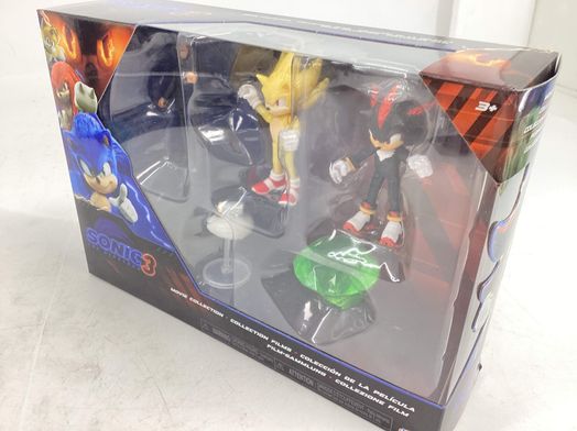brinquedo cinema e tv jakks pacific sonic 3 movie collection