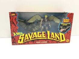 juguete cine y tv toybiz x-men angel&sauron 1997