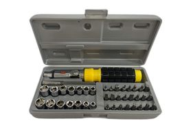 kit ferramentas variadas amarelo amarelo