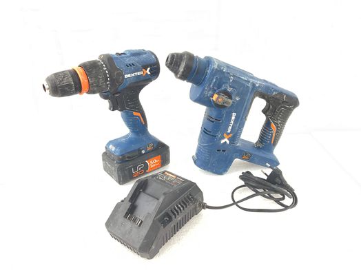 kit ferramentas variadas dexter 20vrh2-17.11