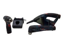 kit herramientas variadas bosch aspirador , multiuso y taladro bateria