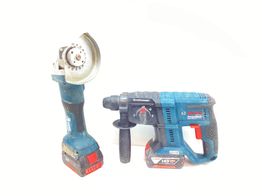 kit herramientas variadas bosch gbh 18v-21 + gws 18v-7