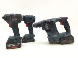 kit herramientas variadas bosch gdr 18v-200 gbh 18v-22 gsb 18v-45