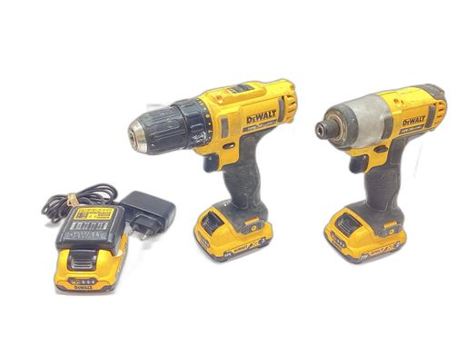 kit ferramentas variadas dewalt dcd710 dcf815