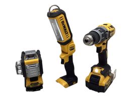 kit herramientas variadas dewalt 089lg/dcd796/dcl050