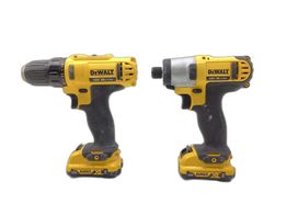 kit herramientas variadas dewalt dcf815/dcd710