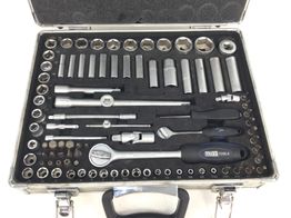 kit herramientas variadas glick tools juego llaves de vaso y puntas