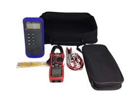kit herramientas variadas kps termometro digital y medidor electricidad